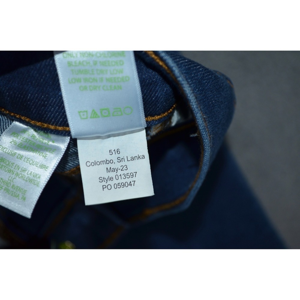 Lilly Pulitzer Eagan Jeans High Rise Size 12 Bennett Wash Style 013597 Skinny - Picture 5 of 11